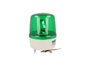 AVGB-10-G — FAROLA INDEPENDIENTE ROTATIVA 135mm CON ALARMA VERDE