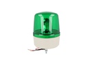 AVGB-10-G — FAROLA INDEPENDIENTE ROTATIVA 135mm CON ALARMA VERDE