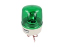 AVGB-10-G — FAROLA INDEPENDIENTE ROTATIVA 135mm CON ALARMA VERDE