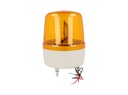 AVGB-10-Y — FAROLA INDEPENDIENTE ROTATIVA 135mm CON ALARMA AMARILLA 110VCA