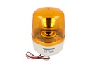 AVGB-10-Y — FAROLA INDEPENDIENTE ROTATIVA 135mm CON ALARMA AMARILLA 110VCA