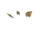 TP-CB3-432 — BROCAS CONICAS JUEGO DE 3 PIZAS. 4-12, 4-20, 4-32mm, PARA MADERA, PLASTICO Y METAL A BAJA Y MEDIA VELOCIAD Y OTROS MATERIALES
