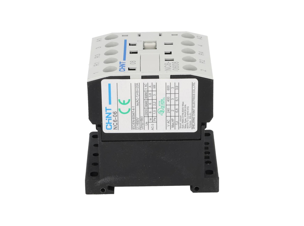 NC6-0608-220V — CONTACTOR AUXILIAR 220V, 6AMP, 2NA+2NC