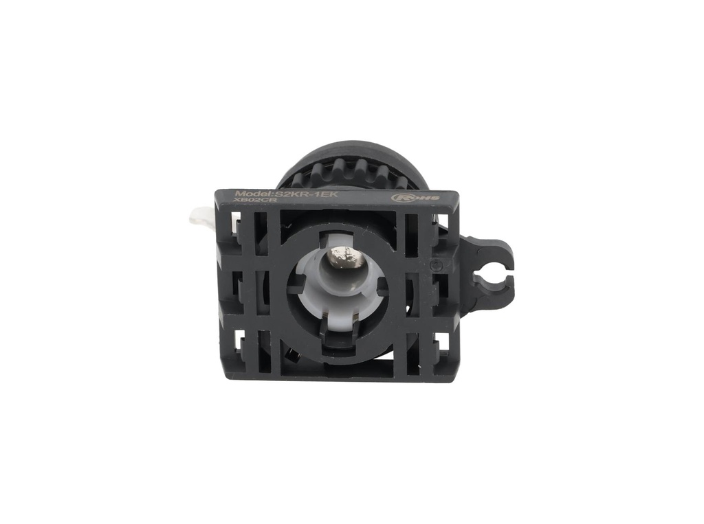 S2KR-1EK — SWITCH SELECTOR CON LLAVE, ,  22mm 2 POS. MOMENTANEO, QUITAR LLAVE AL CENTRO