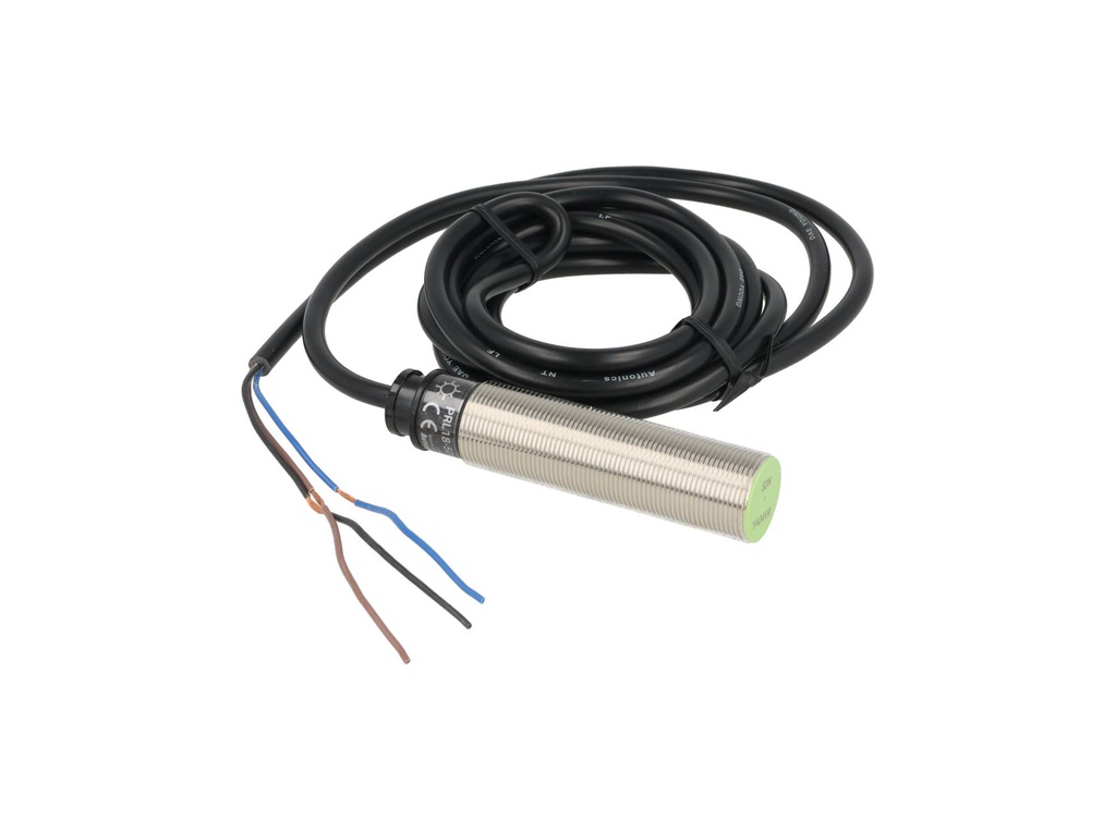 PRL18-5DN — SENSOR INDUCTIVO NPN, NA, SENSADO DE 5MM, 15-30VCD