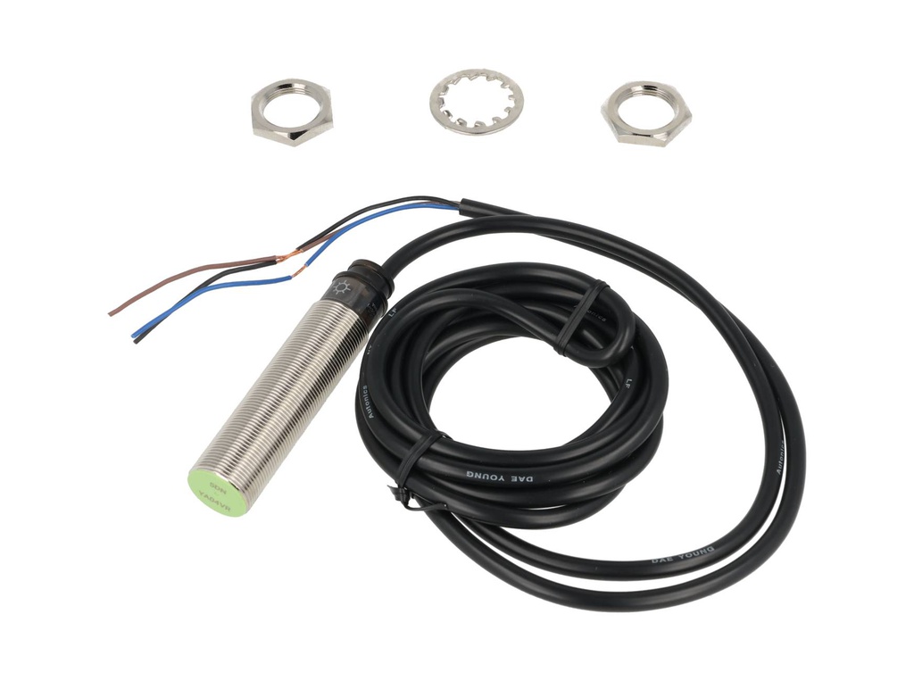 PRL18-5DN — SENSOR INDUCTIVO NPN, NA, SENSADO DE 5MM, 15-30VCD