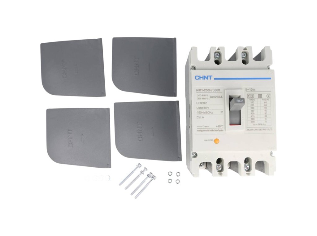 NM1-250H-200A — BREAKER 3X200A 50KA/415V 65KA/240V 690V