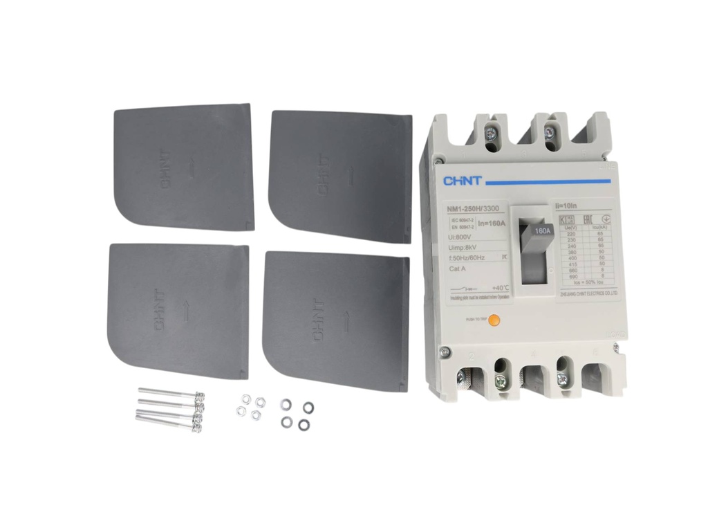NM1-250H-160A — BREAKER 3X160A 50KA/415V 65KA/240V 690V