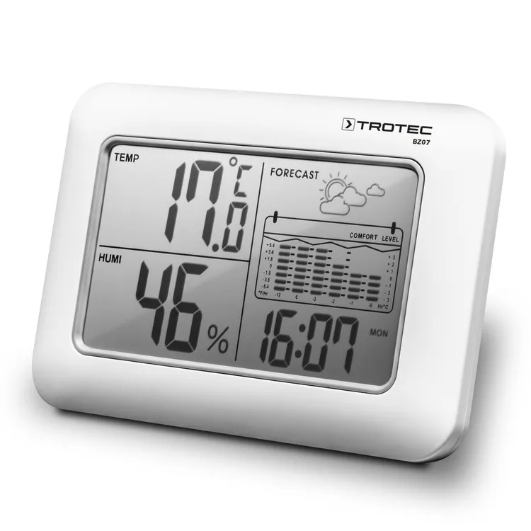 BZ07 — TERMOHIGROMETRO VISUALIZACION SIMULTANEARANGO DE TEMPERATURA 0 °C a +50 °C.