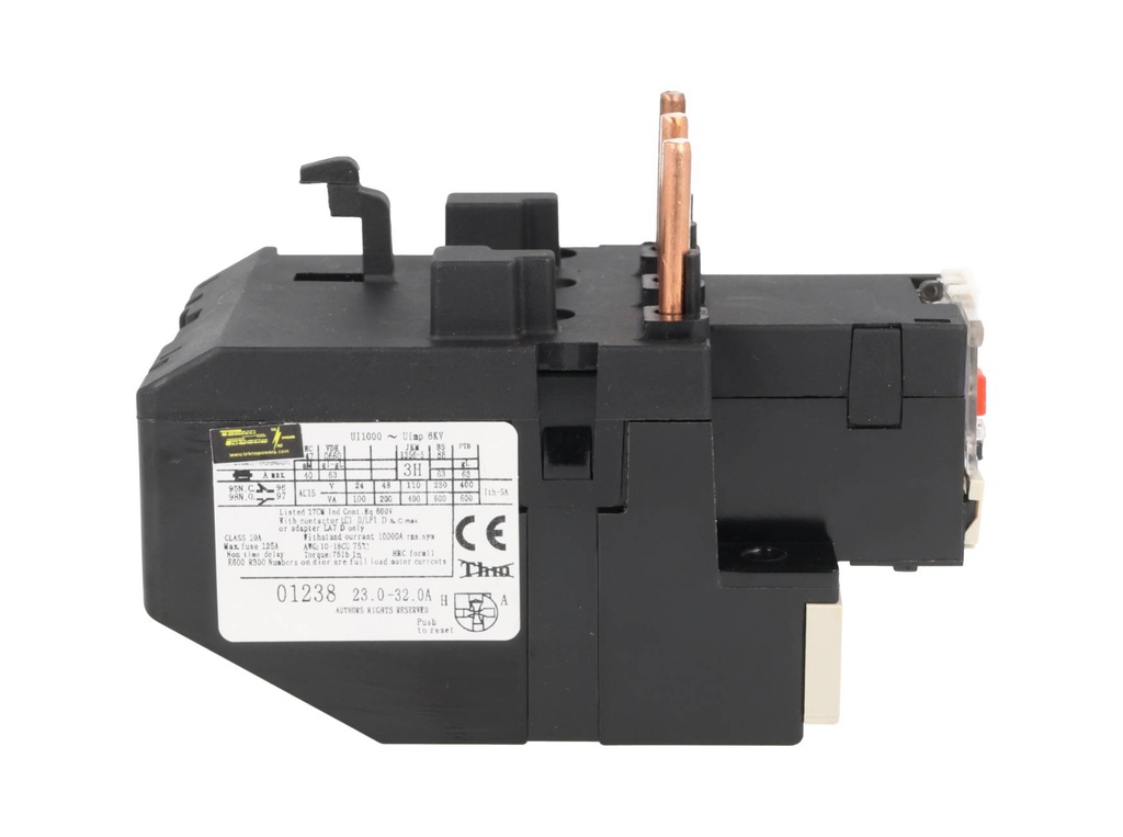 CAR2-D33-32A — RELE TERMICO PARA LC1, 23-32A. (TRABAJOLIVIANO) .