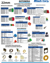 2ASL1LB-3-400 — SELECTOR ILUMINADO 3POS. FIJAS NO INCLUYE LED 6, 12, 24, 48, 110, 230VCA/DC #MCB91*** (***=V) 