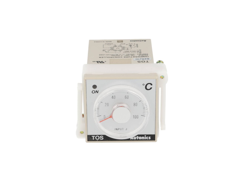TOS-B4RJ1C — CONTROLADOR DE TEMPERATURA ANALOGICOICO J 0-100°C SALIDA A RELEVADOR 48X48X79mm