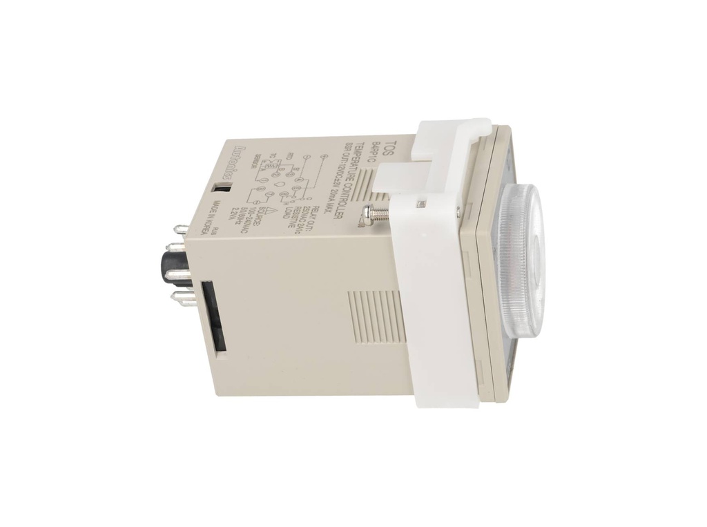 TOS-B4RP1C — CONTROLADOR DE TEMPERATURA ANALOGICOICO PT100 0-100° CSALIDA A RELEVADOR 48X48X79mm.