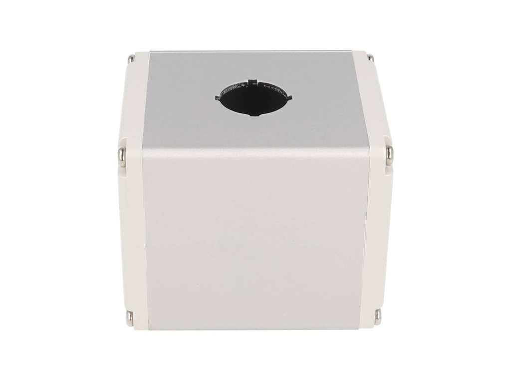SA-SB1 — BOTONERA CUADRADA ALUMINIO 1 OPERADOR