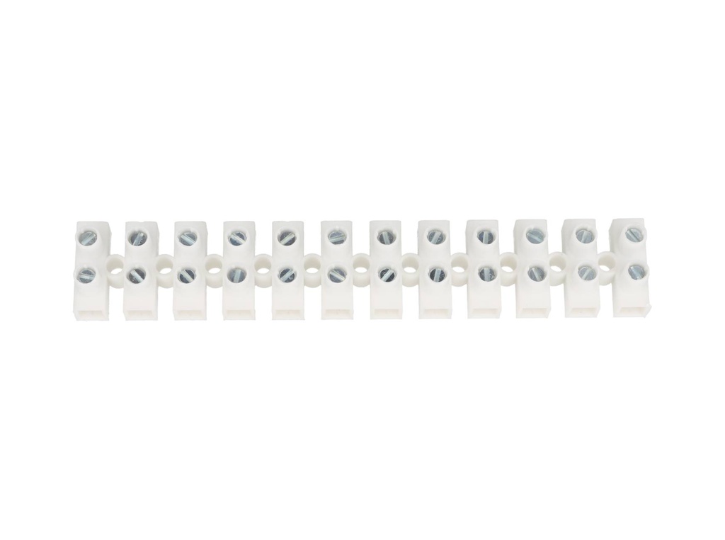HE6WPR/12 — REGLETA DE CONEXION (EUROSTRIP) 40A/300V12POLOS