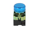 TP-LI22M-B — LAMPARA PILOTO METAL LED AZUL 22mm 220VCA METALICO *NO SON A PRUEBA DE EXPLOSION*