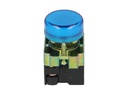 TP-LI22M-B — LAMPARA PILOTO METAL LED AZUL 22mm 220VCA METALICO *NO SON A PRUEBA DE EXPLOSION*