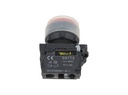 TP-XB5-HR — BOTON PULSADOR PLASTICO CON CAPUCHON, NC 22mm, ROJO *NO SON A PRUEBA DE EXPLOSION*