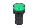 TP-LI22-G24 — LAMPARA PILOTO LED VERDE 22mm 24VCDE VCAPLASTICO *NO SON A PRUEBA DE EXPLOSION*