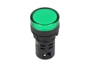 TP-LI22-G24 — LAMPARA PILOTO LED VERDE 22mm 24VCDE VCAPLASTICO *NO SON A PRUEBA DE EXPLOSION*