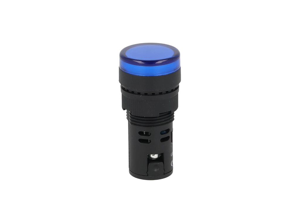 TP-LI16-B — LAMPARA PILOTO LED AZUL 16mm 220VCA*NO SON A PRUEBA DE EXPLOSION*