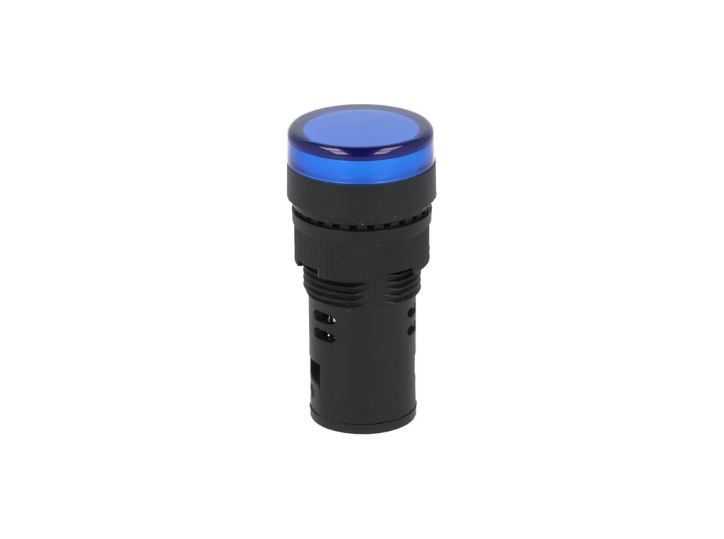 TP-LI16-B — LAMPARA PILOTO LED AZUL 16mm 220VCA*NO SON A PRUEBA DE EXPLOSION*