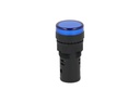TP-LI16-B — LAMPARA PILOTO LED AZUL 16mm 220VCA*NO SON A PRUEBA DE EXPLOSION*