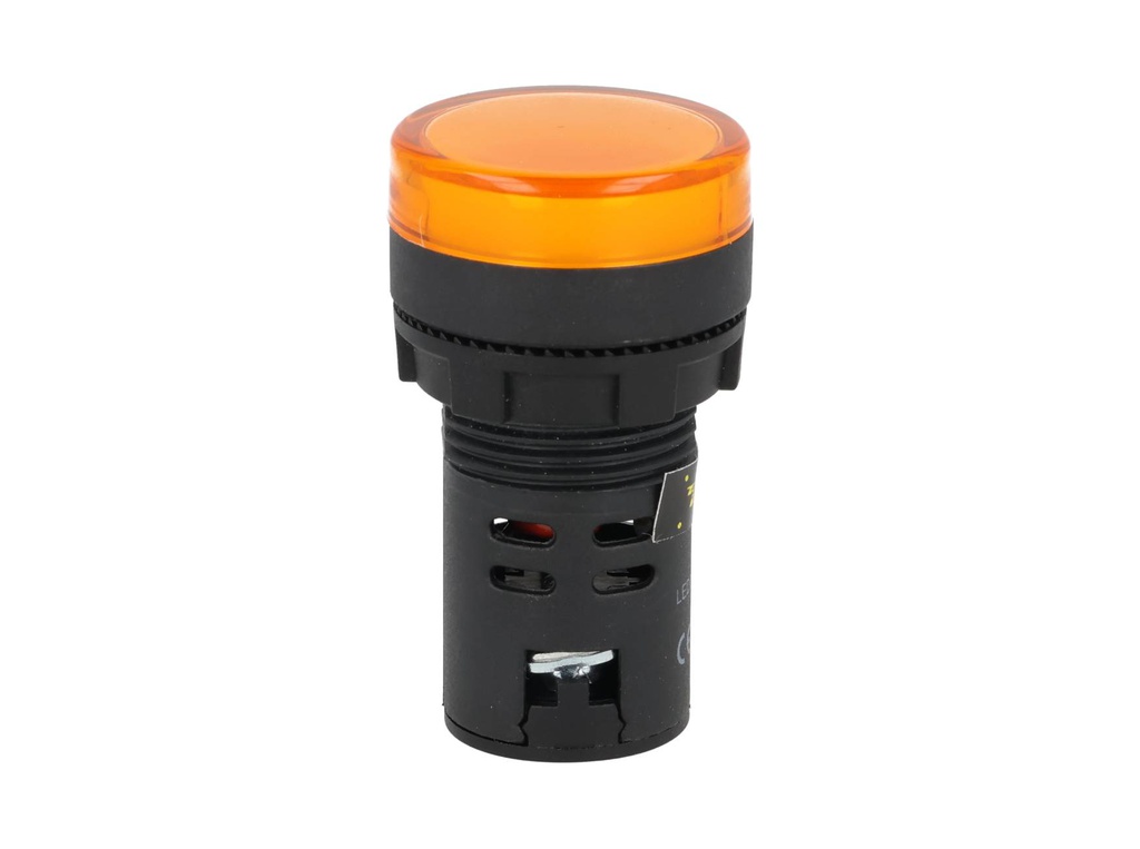 TP-LI22-Y — LAMPARA PILOTO LED AMARILLO 22mm 220VCAPLASTICO *NO SON A PRUEBA DE EXPLOSION*