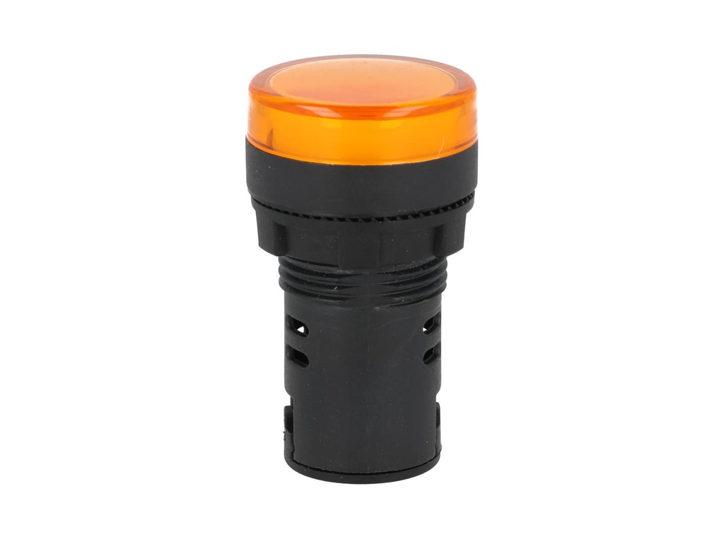 TP-LI22-Y — LAMPARA PILOTO LED AMARILLO 22mm 220VCAPLASTICO *NO SON A PRUEBA DE EXPLOSION*