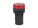 TP-LI22-R24 — LAMPARA PILOTO LED ROJO 22mm 24VCDE VCA PLASTICO *NO SON A PRUEBA DE EXPLOSION*