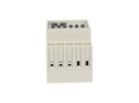 TP-TM812M-2 — TIMER D SEMANAL, 220VCA, 2 CANALES, 4/ON-OFF, 3/ON-OFF, 15AMP.BAT.RESP.38H, DIN RIEL