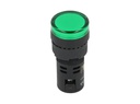 TP-LI16-G — LAMPARA PILOTO LED VERDE 16mm 220VCA*NO SON A PRUEBA DE EXPLOSION*