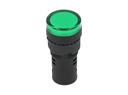 TP-LI16-G — LAMPARA PILOTO LED VERDE 16mm 220VCA*NO SON A PRUEBA DE EXPLOSION*