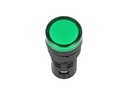 TP-LI16-G — LAMPARA PILOTO LED VERDE 16mm 220VCA*NO SON A PRUEBA DE EXPLOSION*