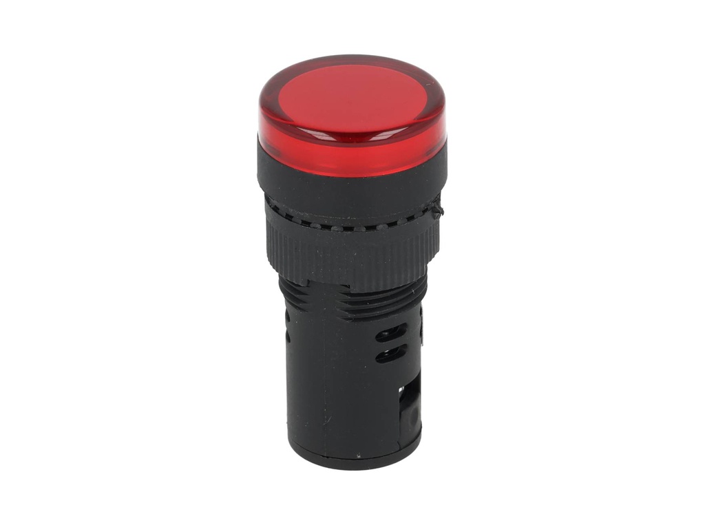 TP-LI16-R — LAMPARA PILOTO LED ROJO 16mm 220VCA*NO SON A PRUEBA DE EXPLOSION*