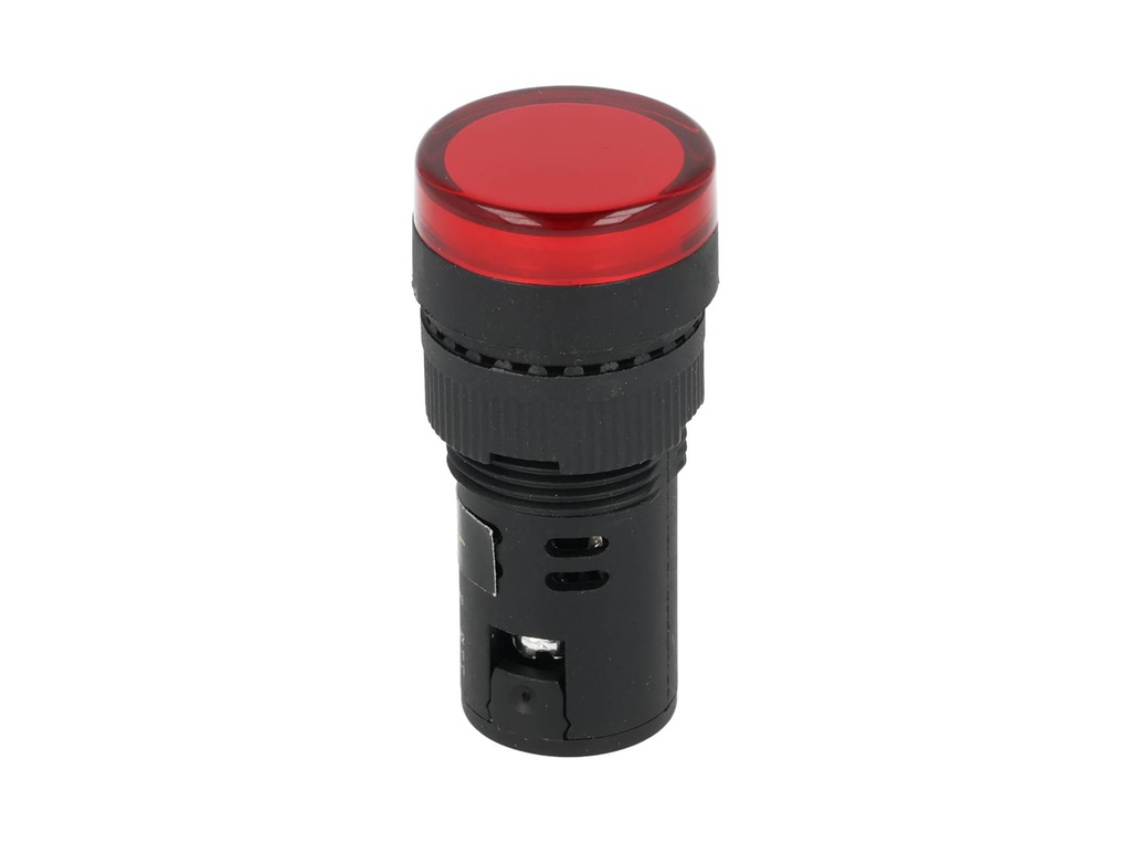 TP-LI16-R — LAMPARA PILOTO LED ROJO 16mm 220VCA*NO SON A PRUEBA DE EXPLOSION*