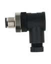 TP-CM12-5AM — CONECTOR M12, 5 PIN MACHO ANGULO