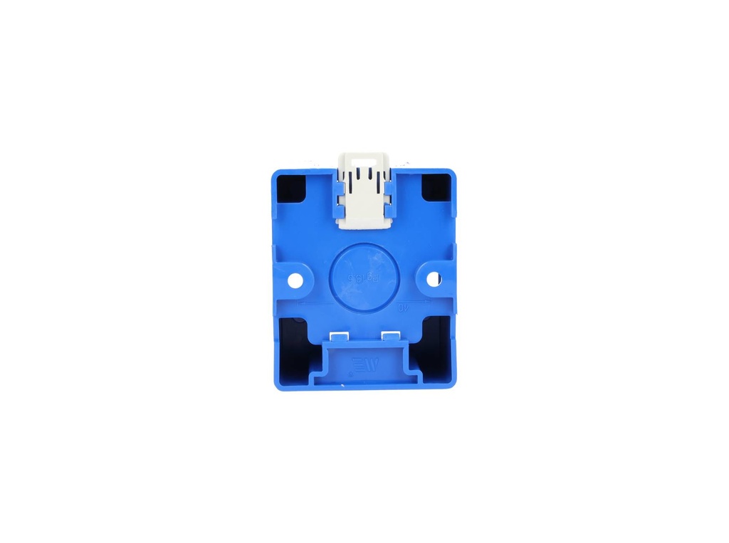 40403806 — GABINETE COLOR AZUL, RIEL DIN, PARA EMPOTRAR TOMA C