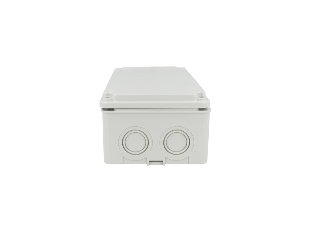 40202005 — CAJA CON KNOCKOUTS PRE-PERFORADOS PLASTICA ABS DE CONEXIONES 117X217X75.5MM. GRIS IP67