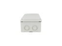 40202005 — CAJA CON KNOCKOUTS PRE-PERFORADOS PLASTICA ABS DE CONEXIONES 117X217X75.5MM. GRIS IP67