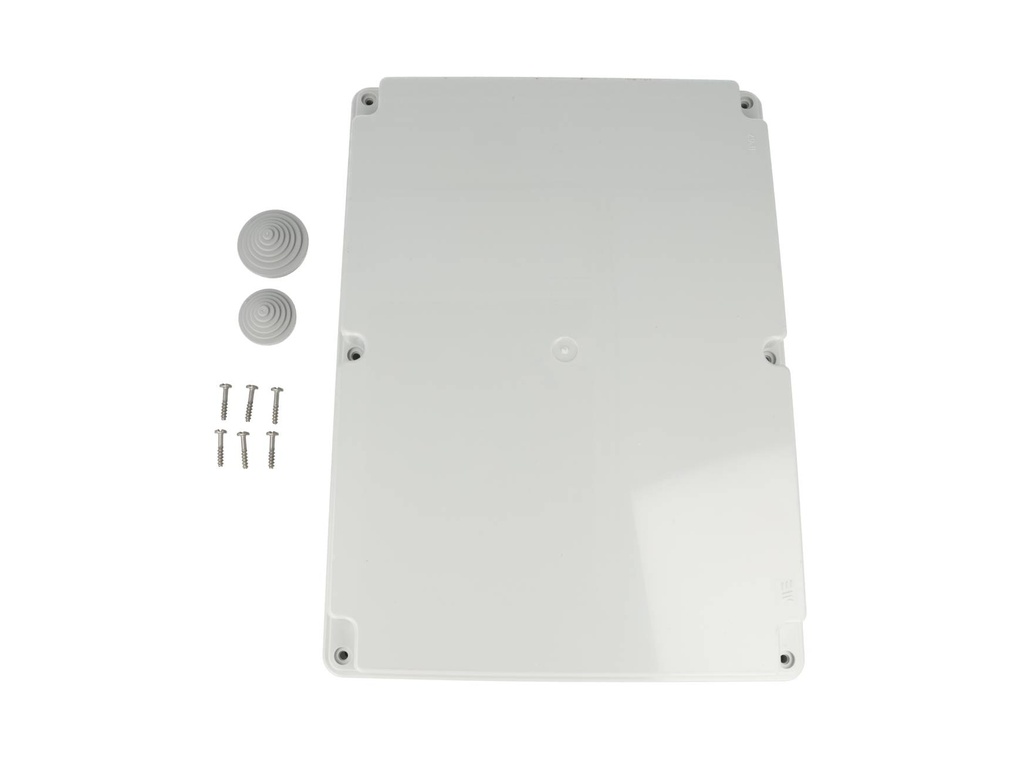 40203005 — CAJA CON KNOCKOUTS PRE-PERFORADOS PLASTICA ABS DE CONEXIONES 218X298X96.5MM. GRIS IP67
