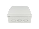 40205005 — CAJA CON KNOCKOUTS PRE-PERFORADOS PLASTICA ABS DE CONEXIONES 218X1218X96.5MM. GRIS IP67