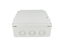 40205005 — CAJA CON KNOCKOUTS PRE-PERFORADOS PLASTICA ABS DE CONEXIONES 218X1218X96.5MM. GRIS IP67