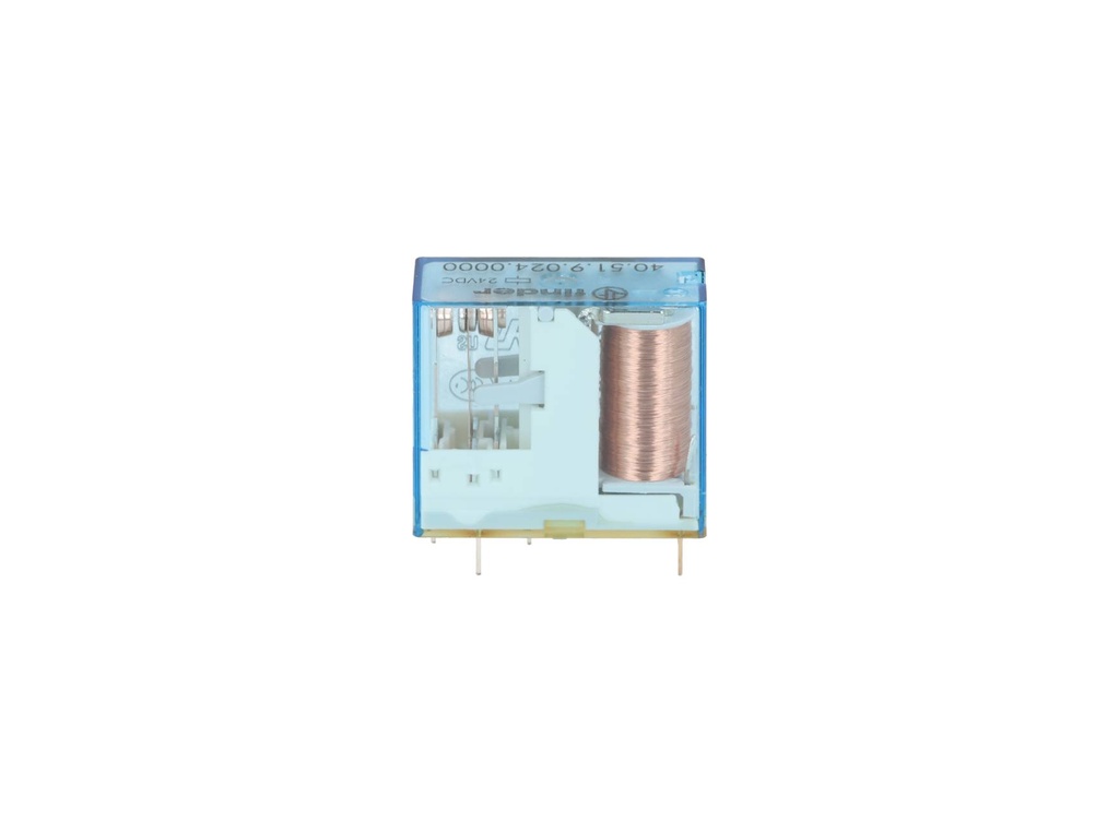 405190240000 — RELE P/CI 24VCD 1P2T 10AMP.