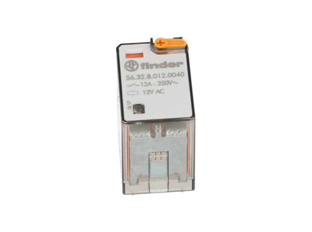 563280120040 — RELE FASTON 12VCA 2P2T 12AMP.