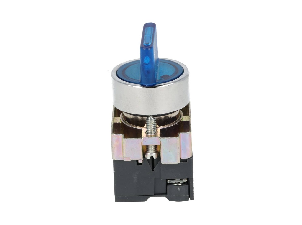 2ASL6LB-4-400 — SELECTOR ILUMINADO 3POS.CON RET.NO INCLUYE LED 6, 12, 24, 48, 110, 230VACON CD #MCB96*** (***=VO) 