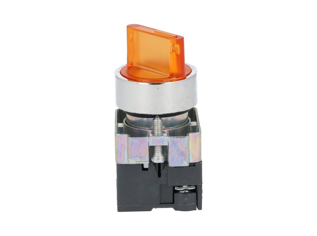 2ASL5LB-4-400 — SELECTOR ILUMINADO 3POS.CON RET.NO INCLUYE LED 6, 12, 24, 48, 110, 230VACON CD #MCB95*** (***=VO) 
