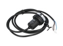 SCB22MP5NC1 — BOTON TÁCTIL CAPACITIVO (TOUCH) 22mm, MANTENIDO, NPN-NA, 1m CABLE, VOLTAJE OPERACIÓN 10-30VCD