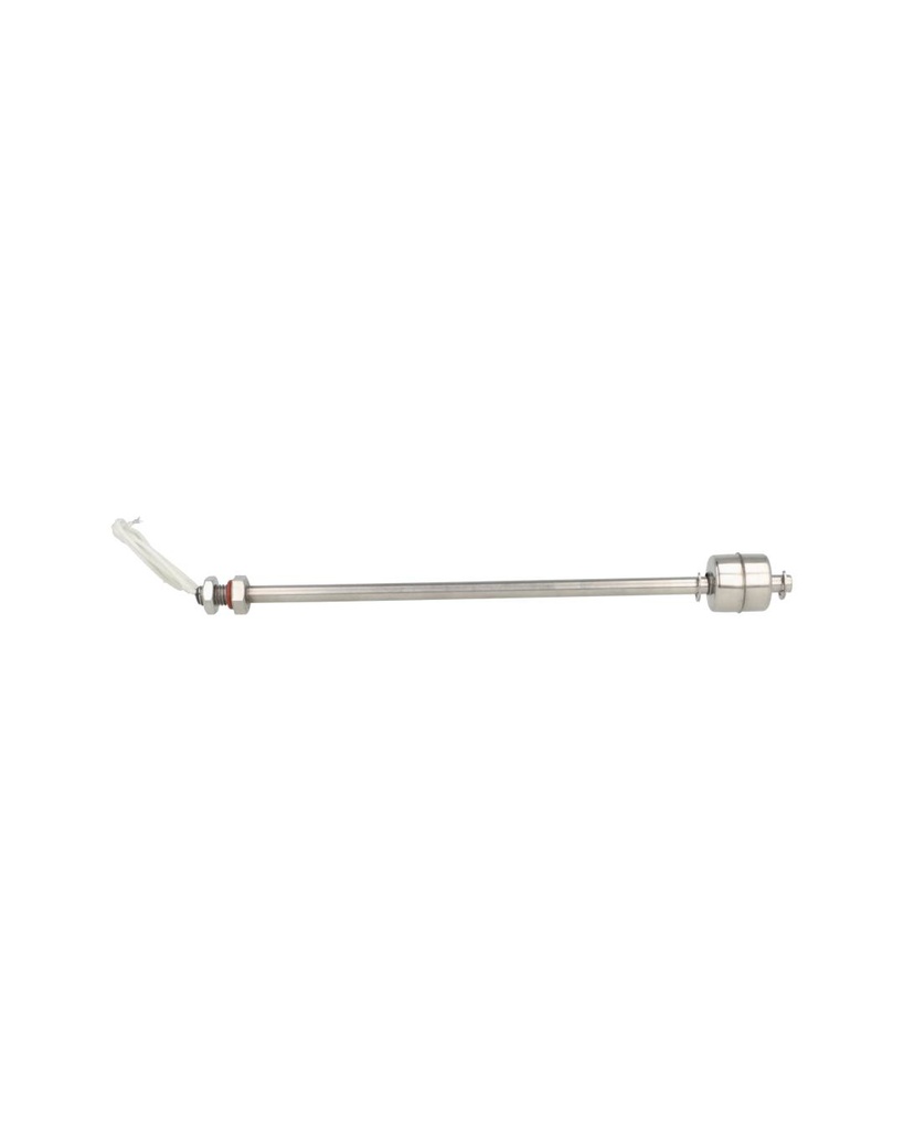 TP-LS250 — FLOTADOR DE NIVEL MINI RECTO 250mm ACEROINOX.250VCA/24VCDE 0.8AMP ROSCA I/8 