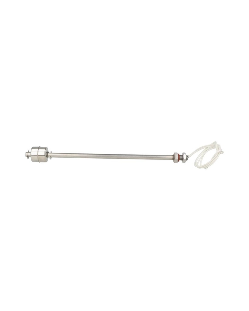 TP-LS250 — FLOTADOR DE NIVEL MINI RECTO 250mm ACEROINOX.250VCA/24VCDE 0.8AMP ROSCA I/8 